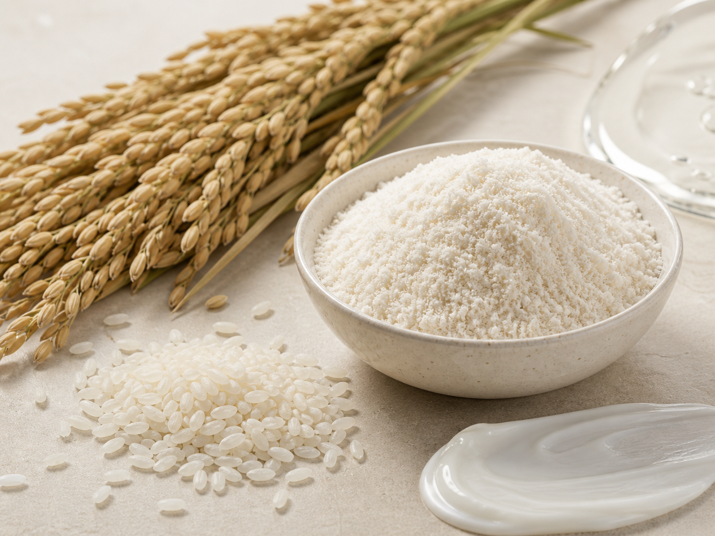 Rice and cereal grains associated with plant ceramide sources